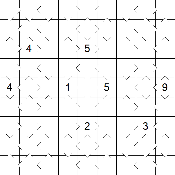 Greater Than Sudoku - Simple