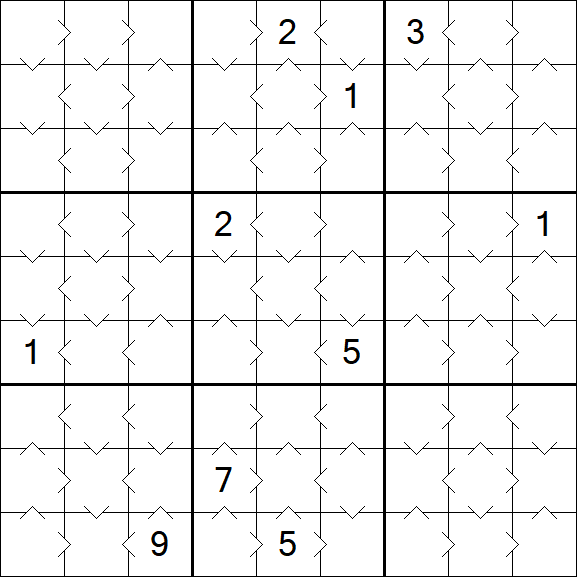 Greater Than Sudoku - Simple