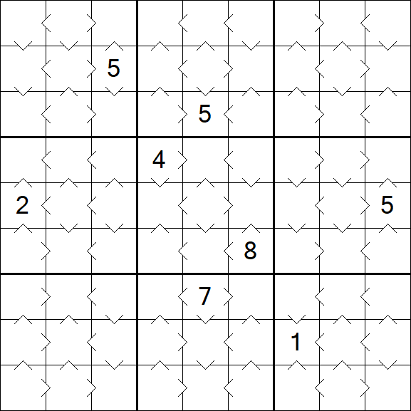 Greater Than Sudoku - Simple