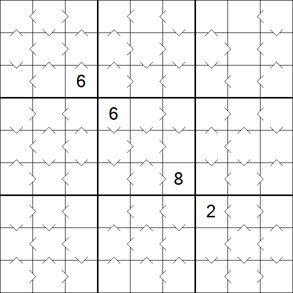 Greater Than Sudoku - Médio