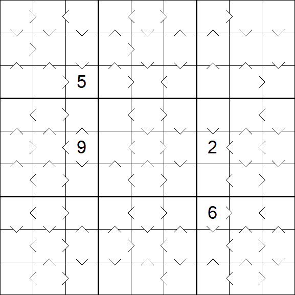Greater Than Sudoku - Médio