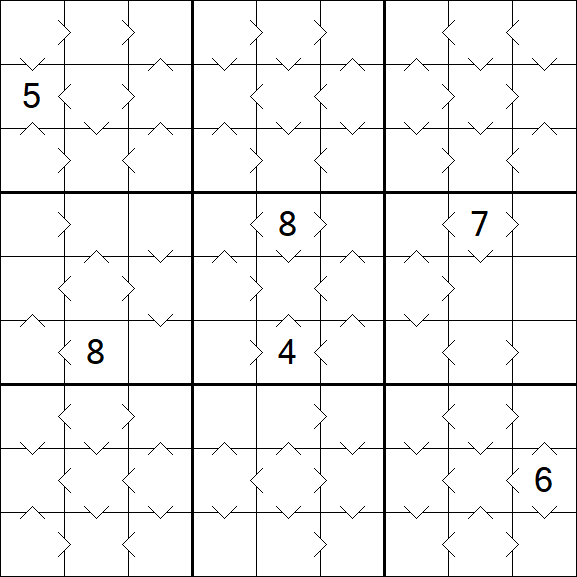 Greater Than Sudoku - Medio