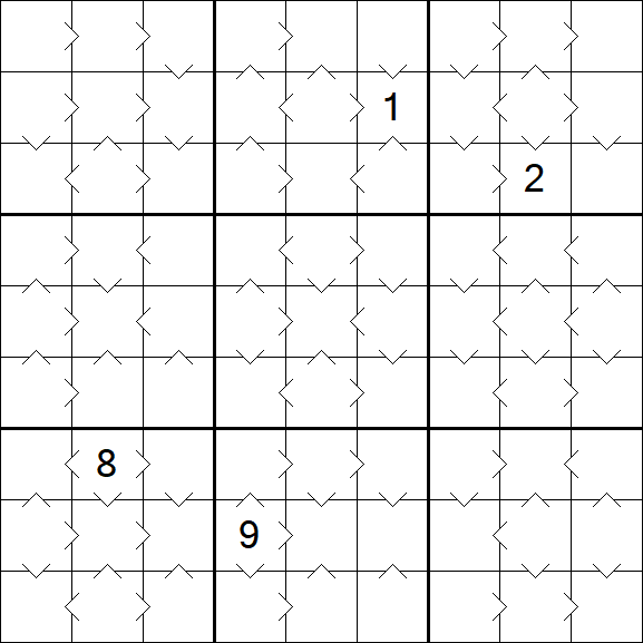 Greater Than Sudoku - Medio