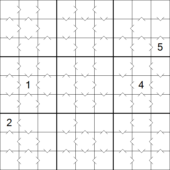 Greater Than Sudoku - Medio