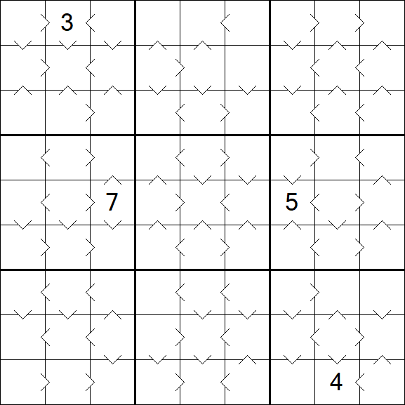 Greater Than Sudoku - Moyen