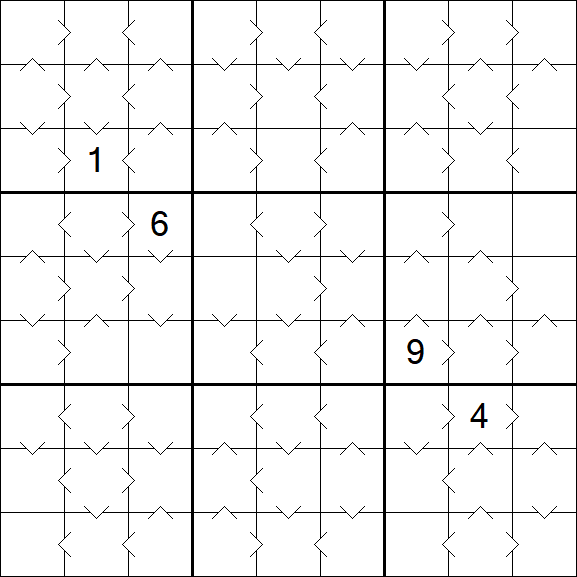 Greater Than Sudoku - Moyen