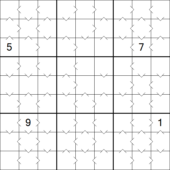 Greater Than Sudoku - Mittel