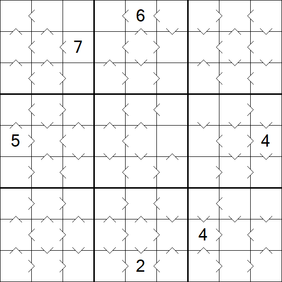 Greater Than Sudoku - Mittel