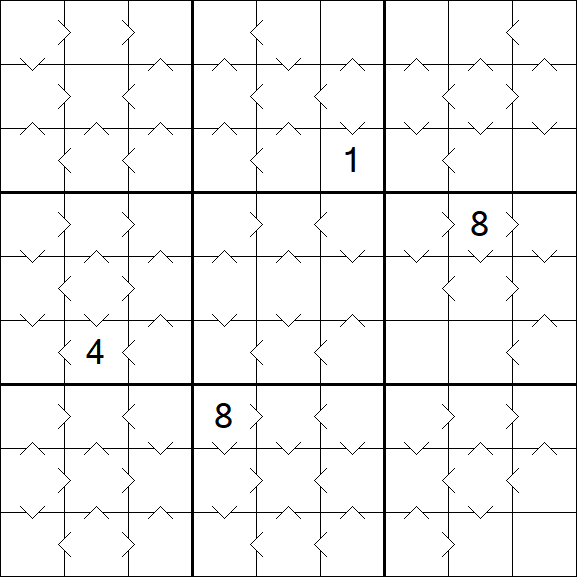 Greater Than Sudoku - Moyen