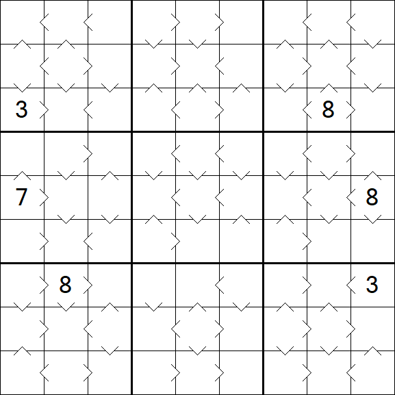 Greater Than Sudoku - Moyen