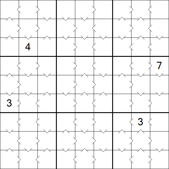 Greater Than Sudoku - Moyen