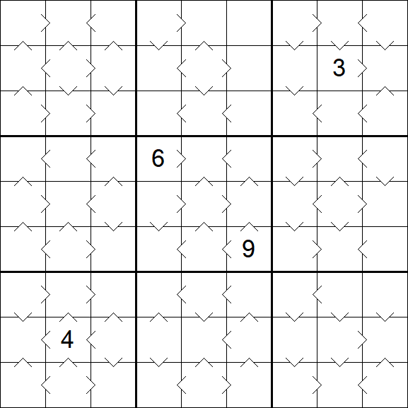 Greater Than Sudoku - Moyen