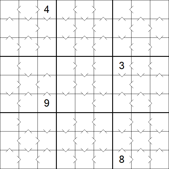 Greater Than Sudoku - Medio