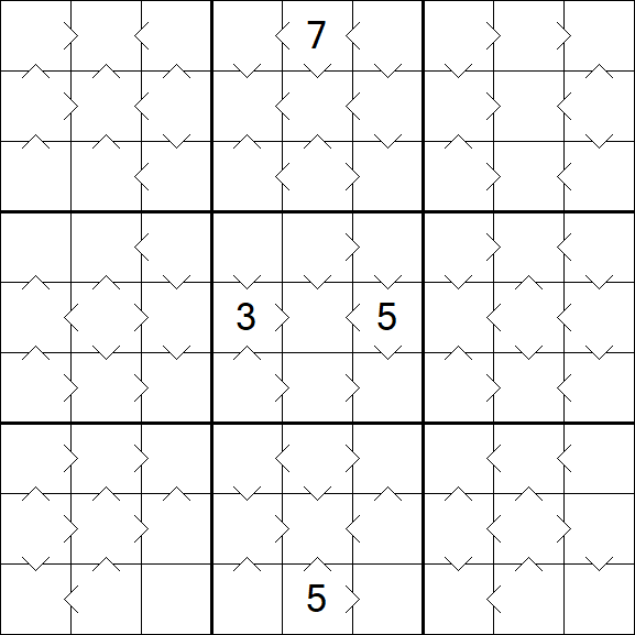 Greater Than Sudoku - Médio