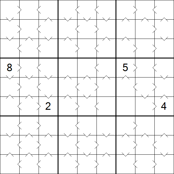 Greater Than Sudoku - Médio