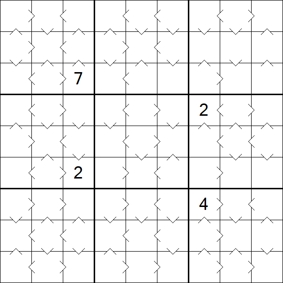 Greater Than Sudoku - Medio