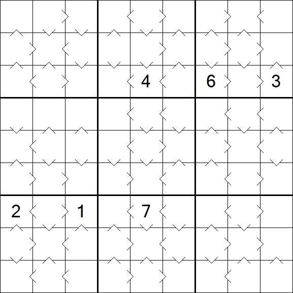 Greater Than Sudoku - Médio