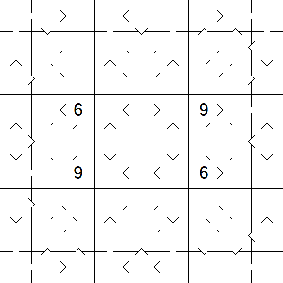 Greater Than Sudoku - Médio