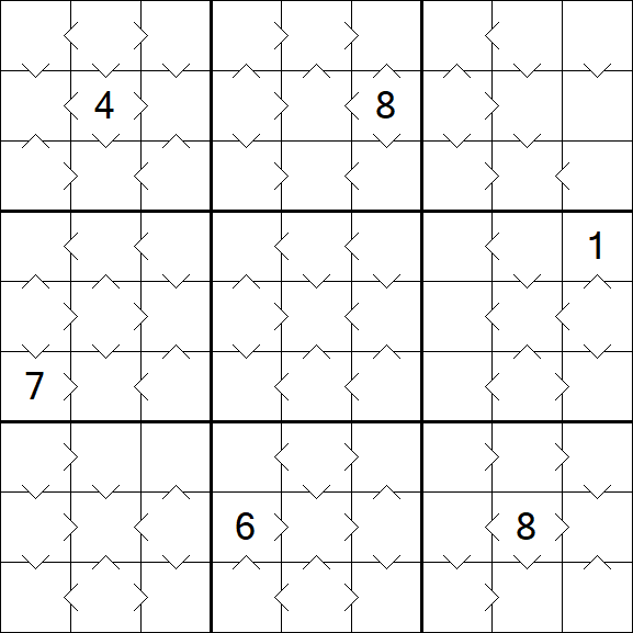 Greater Than Sudoku - Mittel