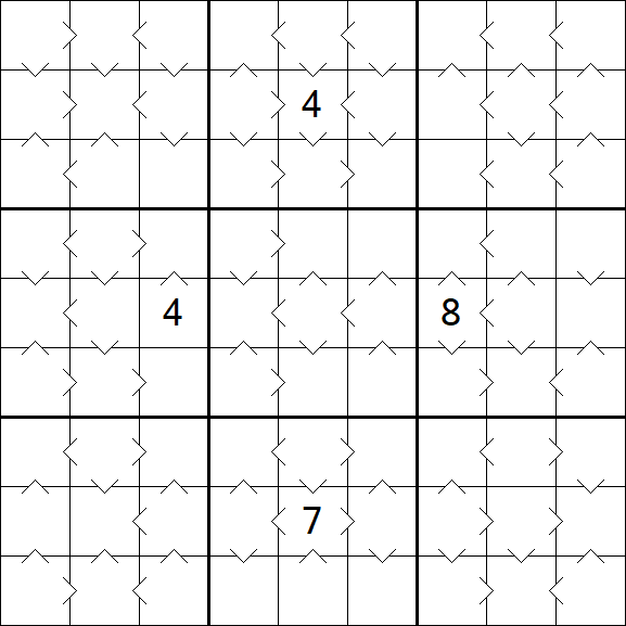 Greater Than Sudoku - Moyen
