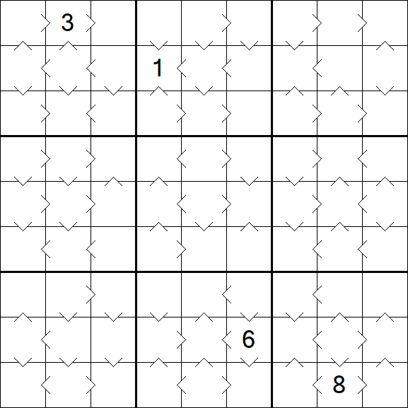 Greater Than Sudoku - Mittel