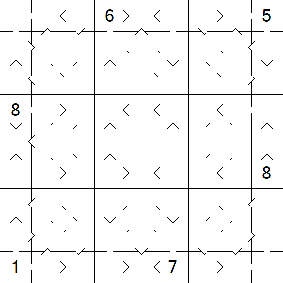 Greater Than Sudoku - Mittel