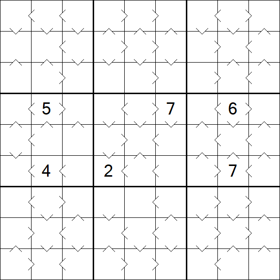 Greater Than Sudoku - Medio