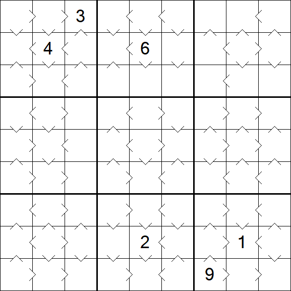 Greater Than Sudoku - Medio