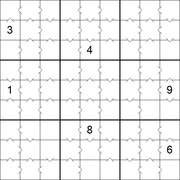 Greater Than Sudoku - Mittel