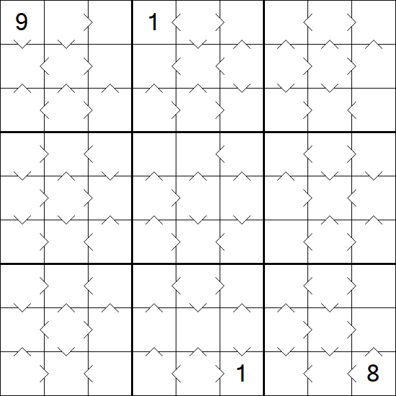 Greater Than Sudoku - Mittel