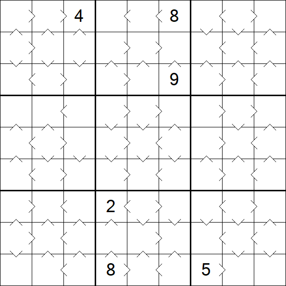 Greater Than Sudoku - Mittel