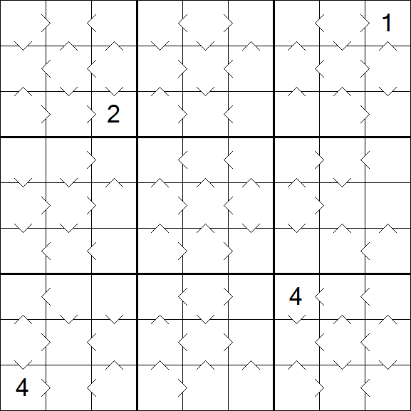 Greater Than Sudoku - Mittel