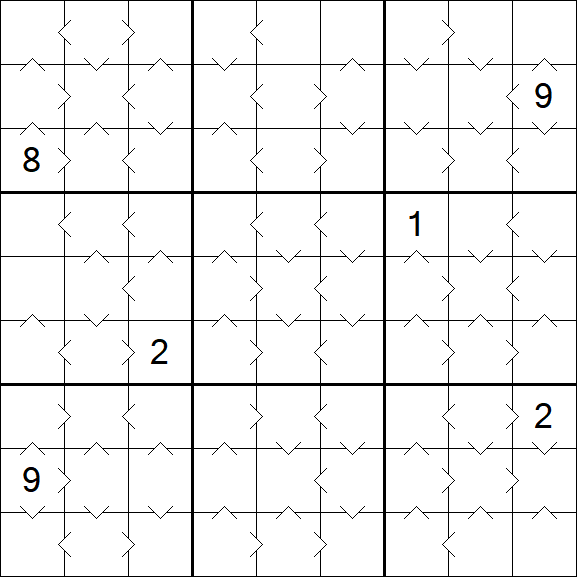 Greater Than Sudoku - Mittel