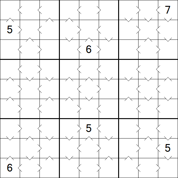 Greater Than Sudoku - Mittel