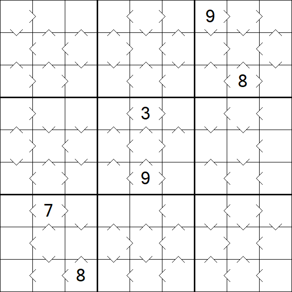 Greater Than Sudoku - Mittel