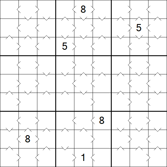 Greater Than Sudoku - Mittel