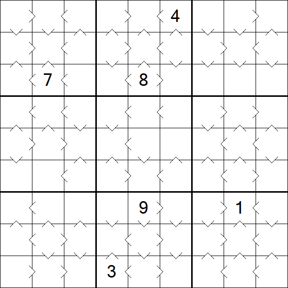 Greater Than Sudoku - Mittel