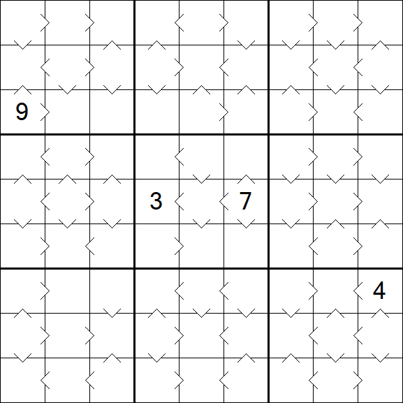 Greater Than Sudoku - Mittel