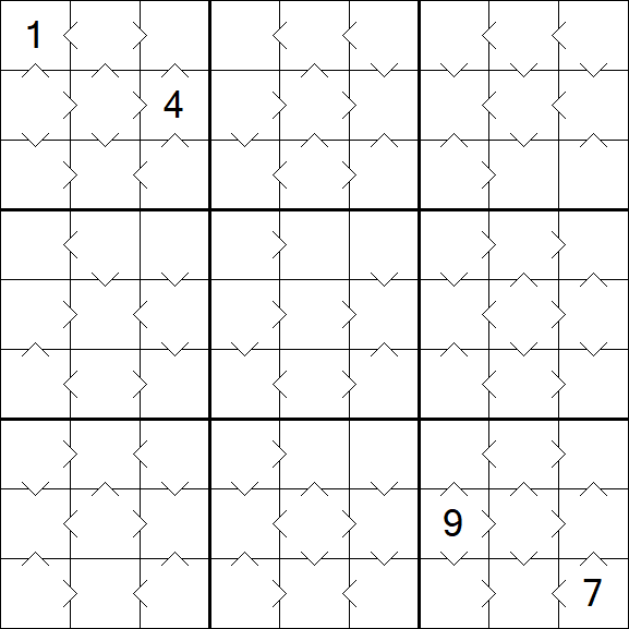 Greater Than Sudoku - Mittel