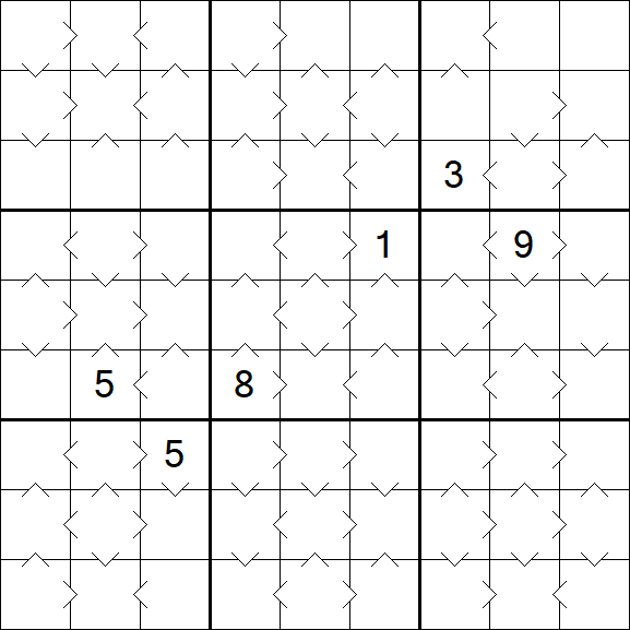 Greater Than Sudoku - Mittel
