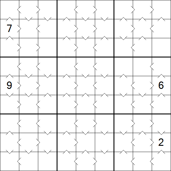Greater Than Sudoku - Mittel