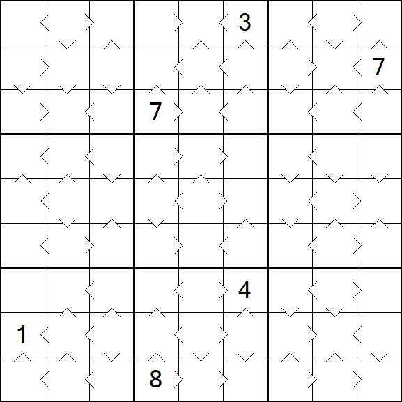 Greater Than Sudoku - Mittel