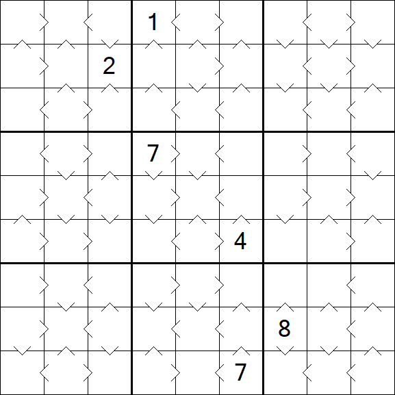Greater Than Sudoku - Mittel