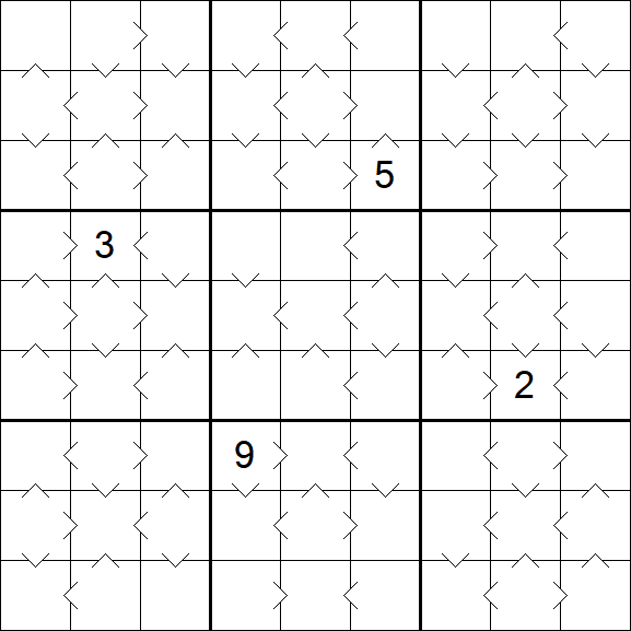 Greater Than Sudoku - Moyen