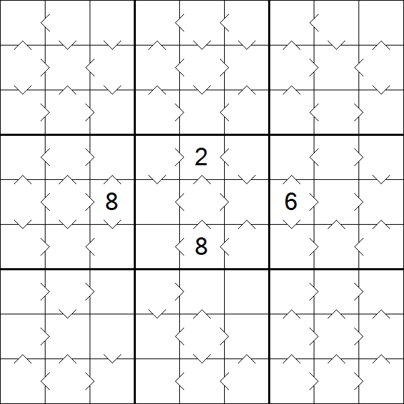 Greater Than Sudoku - Medium