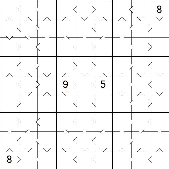 Greater Than Sudoku - Medium