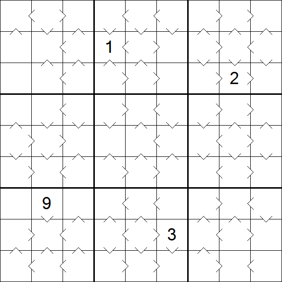 Greater Than Sudoku - Moyen
