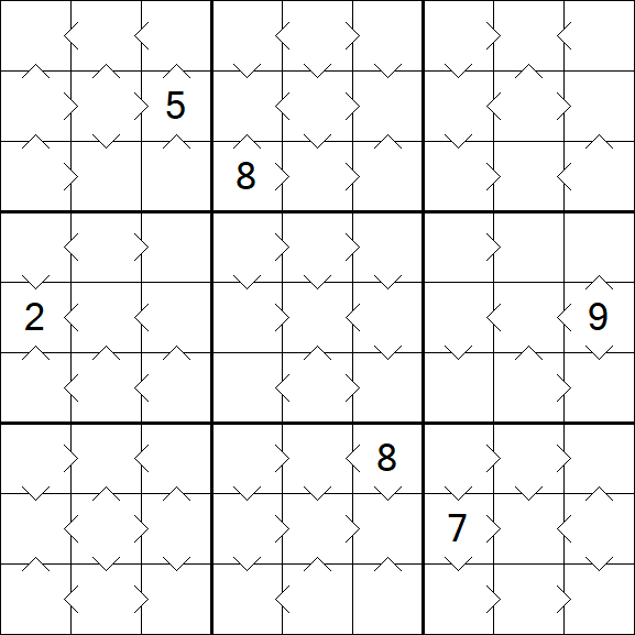 Greater Than Sudoku - Moyen