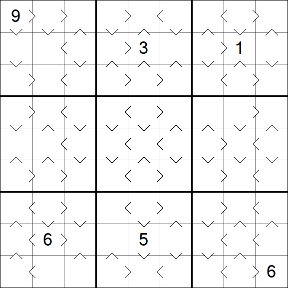 Greater Than Sudoku - Mittel