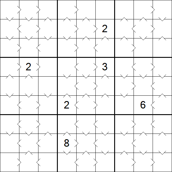 Greater Than Sudoku - Medio